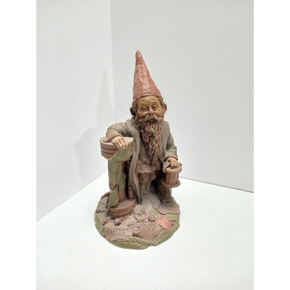 Tom Clark "Father Time" Wet signed Hourglass Gnome #79 7.5” 1984 Vintage Figure - Picture 1 of 6